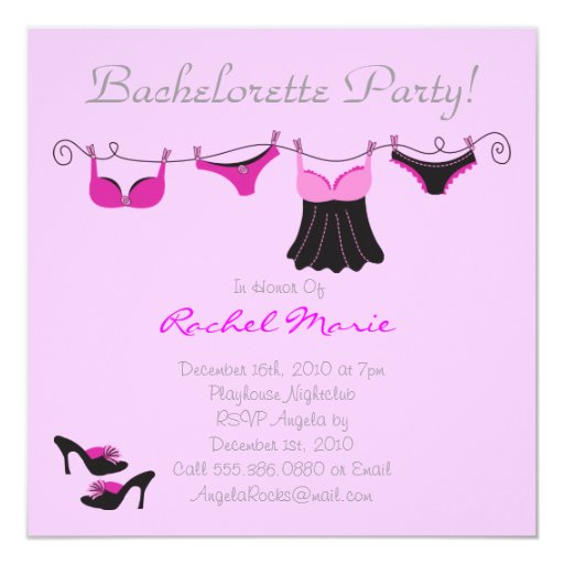 Cute Bachelorette Party Card | Zazzle