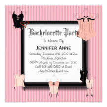 CUTE Bachelorette Party Designer Invites