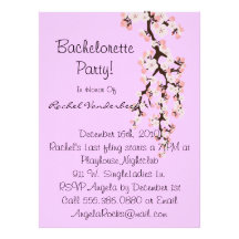 CUTE Bachelorette Party Designer Invites