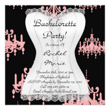 CUTE Bachelorette Party Designer Invites