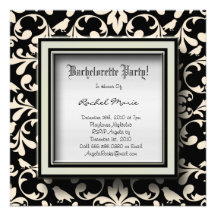 CUTE Bachelorette Party Designer Invites