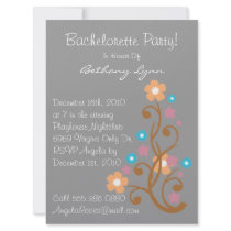 CUTE Bachelorette Party Invitation