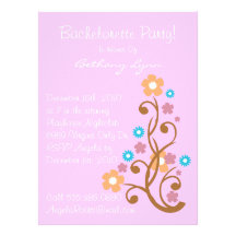 CUTE Bachelorette Party Invitation