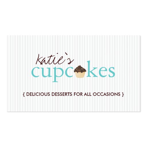 CUTE BAKERY BUSINESS CARD (front side)
