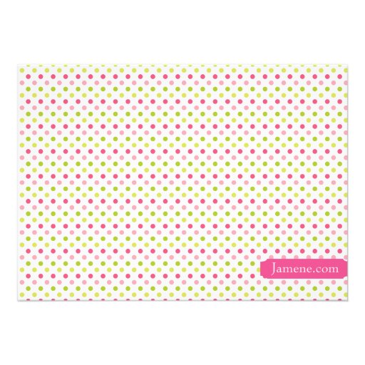 Cute ballerina girl's birthday party invitation