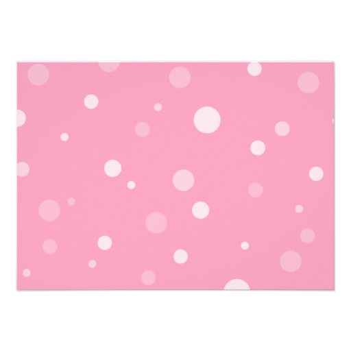 Cute Ballerina in Pink, Girl Birthday Party Personalized Invites