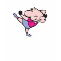cute ballerina pig t-shirts by doonidesignsanimals cute ballerina pig t-shirts
