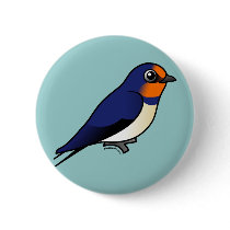 Cute Barn Swallow Buttons