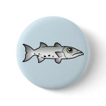 Cute Barracuda buttons