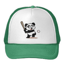 Cute Baseball Panda Hats