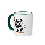 This cute panda baseball design is great for fans of America's game! Panda's holding his bat and ready to swing at the baseball! Perfect for both baseball players and fans!