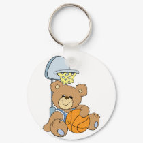 Cute Basketball Bear keychains