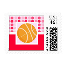 Cute Basketball Stamp