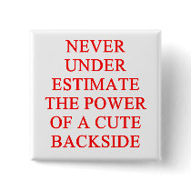 cute bckside button