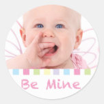 Cute Be Mine Photo Sticker stickers