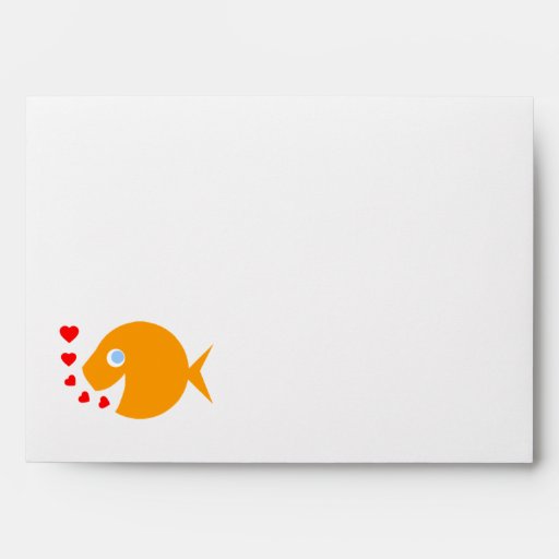 Cute Beach Destination Wedding Invitation Envelope