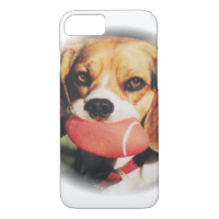 Cute Beagle & Football Toy iPhone 7 Case
