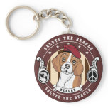 Cute Beagle keychain