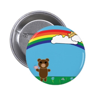 Cute Bear Button