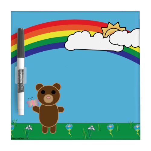 Cute Bear Dry Erase Board