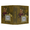 Cute Bear Frame Add Your Photo Avery Binder binder