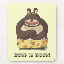 Cute Bear funny anime cartoon character mousepad mousepads