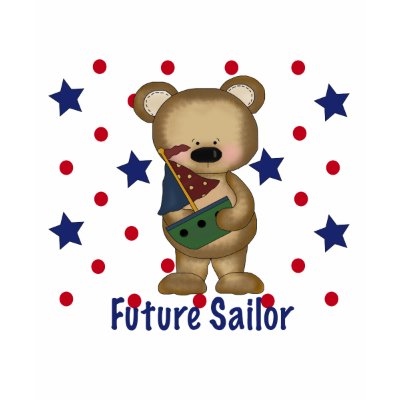 Cute Bear Future Sailor Tshirt by ifbabycouldtalk