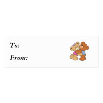 Cute Bear Hug Bears business cards by doonidesigns Cute Bear Hug Bears business cards