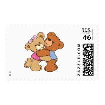 Cute Bear Hug Bears Stamps