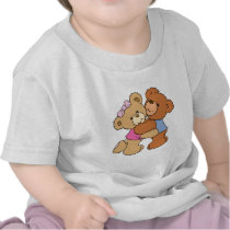 Cute Bear Hug Bears T-shirts