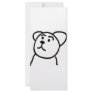 Cute bear rack card template