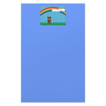 Cute Bear Stationary Stationery Design
