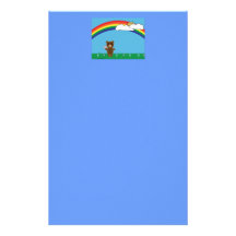 Cute Bear Stationary Stationery Design