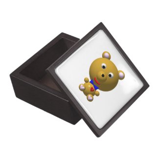 Cute Bear with Bow Tie Premium Gift Boxes