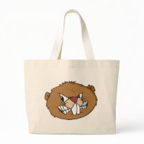 Cute Beaver Tote Bags
