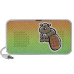 Cute Beaver Design Mini Speakers