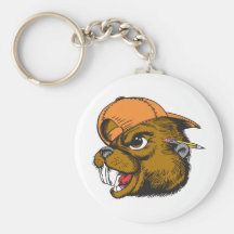 Cute Beaver Key Chains