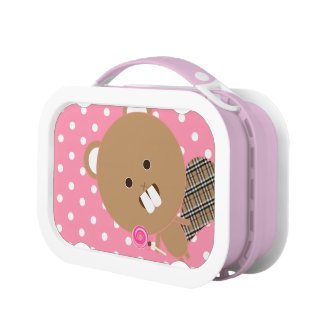 Cute Beaver Lunch Box