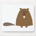 Cute Beaver Mousepad