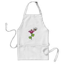 cute bee and flower aprons