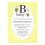 Cute Bee Baby Shower Invitation - Gender Neutral