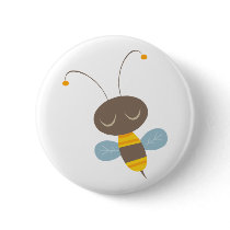 Cute Bee Button