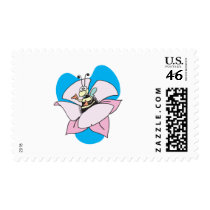 cute bee in flower postage by doonidesignsanimals cute bee in flower postage