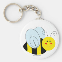 Cute Bee Key Chains