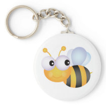Cute Bee Keychain