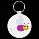 Cute Bee Keychain
