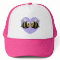 Cute Bee Mine Hogo hats by Swazzle Cute Bee Mine Hogo hats