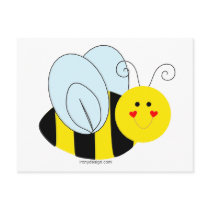 Cute Bee Postcard