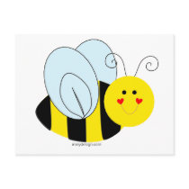 Cute Bee postcards