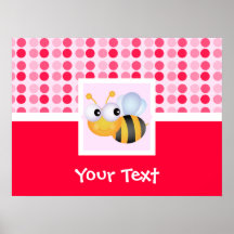 Cute Bee Posters